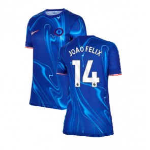 Chelsea Joao Felix #14 Domaci Dres za Ženska 2024-25 Kratak Rukavima